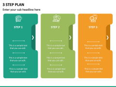 3 Step Plan PPT Slide 2