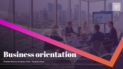 Business Orientation PPT Slide 1
