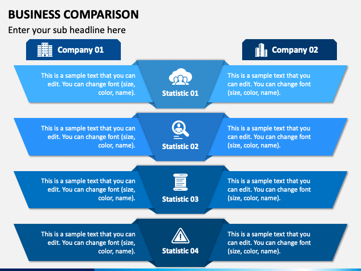 Business Comparison PowerPoint Template - PPT Slides