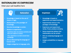 Rationalism Vs Empiricism PowerPoint And Google Slides Template - PPT ...