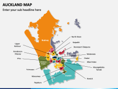 Auckland Map PPT Slide 3