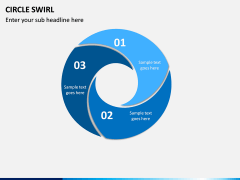 Circle Swirl PPT Slide 14