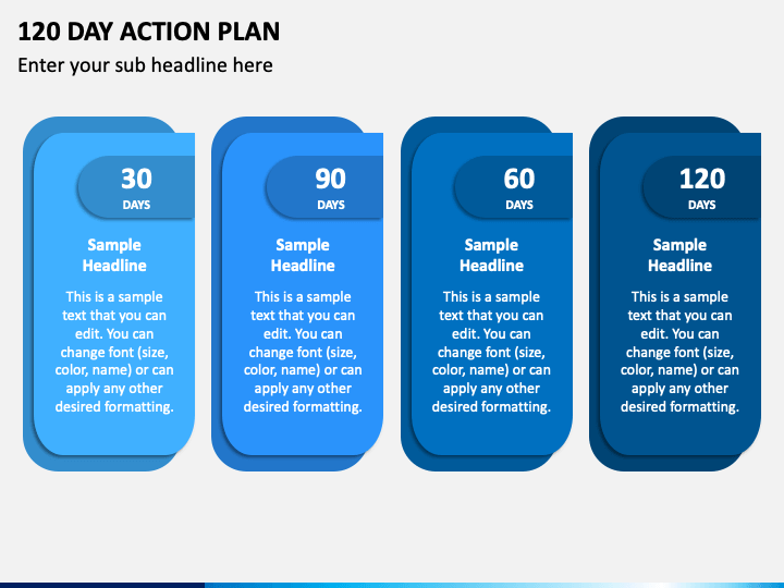 120 Day Action Plan PPT Slide 1