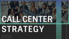 Call Center Strategy PPT Slide 1