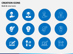 Creation Icons PPT Slide 2