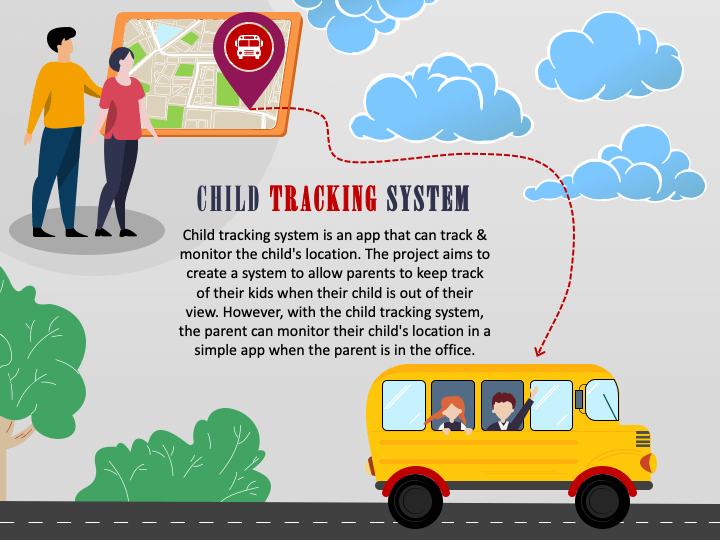 Child Tracking System PPT Slide 1