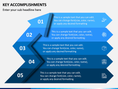 Key Accomplishments Free PPT slide 1