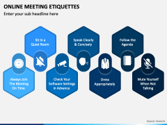 Online Meeting Etiquettes PPT Slide 6