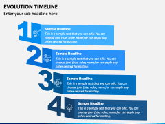 Evolution Timeline PowerPoint Template and Google Slides Theme