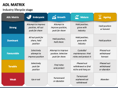 ADL Matrix PowerPoint and Google Slides Template - PPT Slides