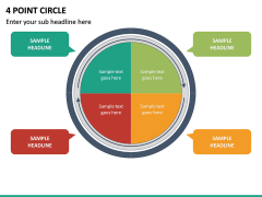 4 Point Circle PPT Slide 2