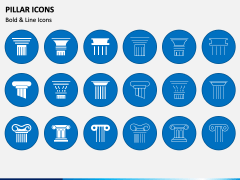 Pillar Icons PPT Slide 2