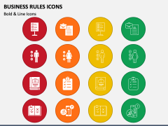Business Rules Icons PPT Slide 1