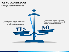 Balance Scale - Yes and No PowerPoint and Google Slides Template - PPT ...