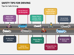 Safety Tips for Driving PPT Slide 1