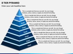 8 Tier Pyramid PPT Slide 1