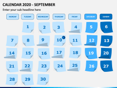 Calendar 2020 PPT Slide 9