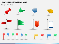 Swaziland (Eswatini) Map PPT Slide 7