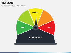 Risk Scale PowerPoint Template - PPT Slides