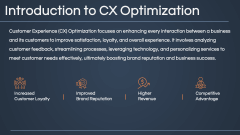 Customer Experience (CX) Optimization PowerPoint and Google Slides ...