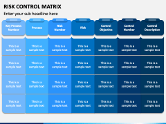 Risk Control Matrix PowerPoint Template - PPT Slides