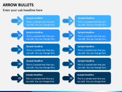 Arrow Bullets for PowerPoint and Google Slides - PPT Slides