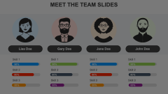 Free Meet the Team Slides Animated Presentation - SketchBubble