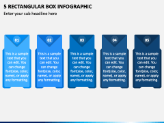 5 Rectangular Box Infographic PPT Slide 2