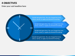4 Objectives PPT Slide 1