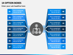 14 Option Boxes PPT Slide 2