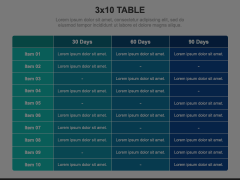 3x10 Table Animated Presentation - SketchBubble