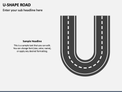 U-Shape Road PPT Slide 3