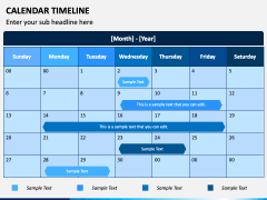 Calendar Timeline PowerPoint Template - PPT Slides