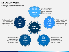 5 Stage Process PPT Slide 1