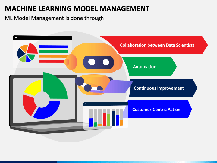 Machine Learning Model Management PPT Slide 1