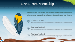 A Tale of Two Feathers Theme PPT Slide 6