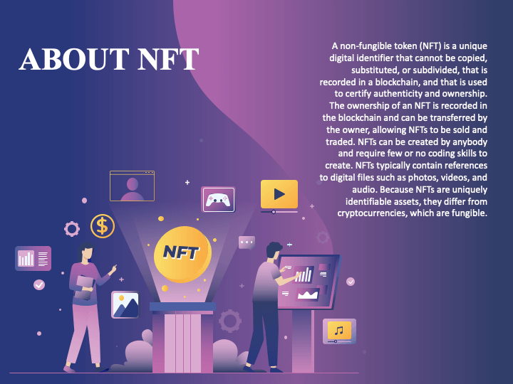 NFT Infographic PPT Slide 1
