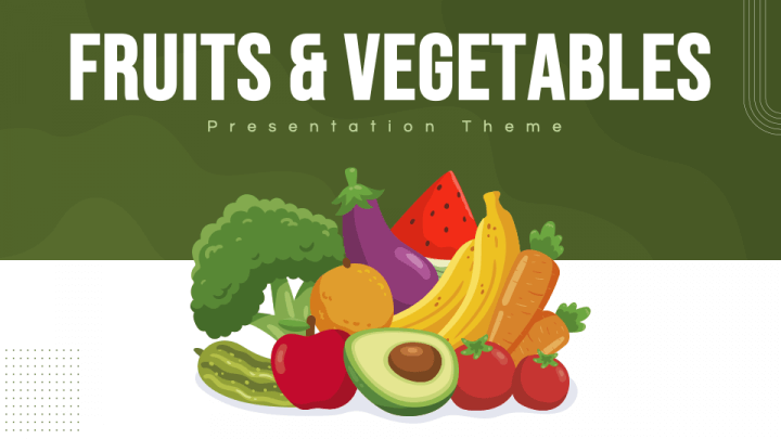 Presentation Of Fruits And Vegetables Fruits Presentation By Students