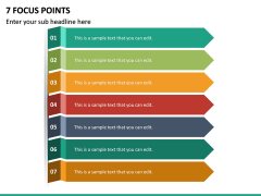 7 Focus Points PPT Slide 2