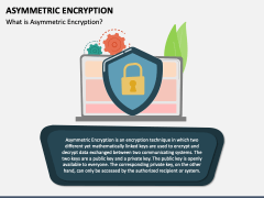 Asymmetric Encryption PowerPoint and Google Slides Template - PPT Slides