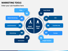 Marketing Tools PPT Slide 1