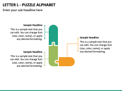Letter L - Puzzle Alphabet PPT Slide 2