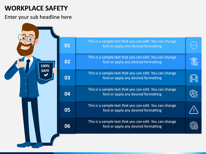 Workplace Safety PowerPoint Template - PPT Slides