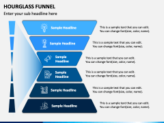 Hourglass Funnel PowerPoint and Google Slides Template - PPT Slides