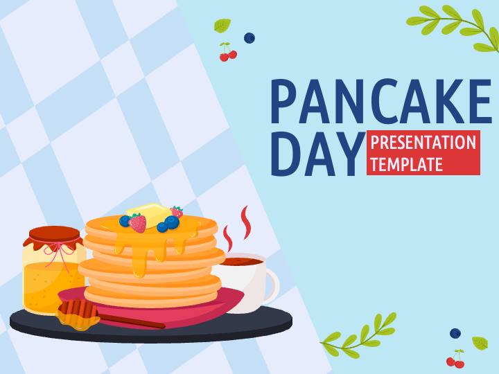 Free Pancake Day PowerPoint Template and Google Slides Theme
