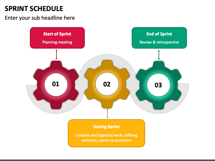 Sprint Schedule PPT Slide 1