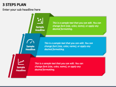 3 Steps Plan PPT Slide 1