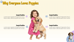 Cute Puppy Theme PPT Slide 4