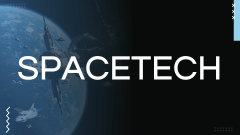 SpaceTech PPT Slide 1