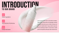 D2C Skincare Brand Pitch Deck PPT Slide 3